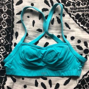 Like New Blue Victoria’s Secret Sports Bra Sz 32A